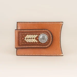 Tarjetero con Clip Nocona Concho