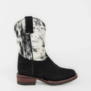 Bota El Canelo Criollito Buck Negro Pelo Niño