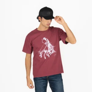 Playera Kimes Ranch Sublime Red Caballero