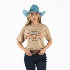 Blusa Kimes Ranch Abiquiu Tan Dama