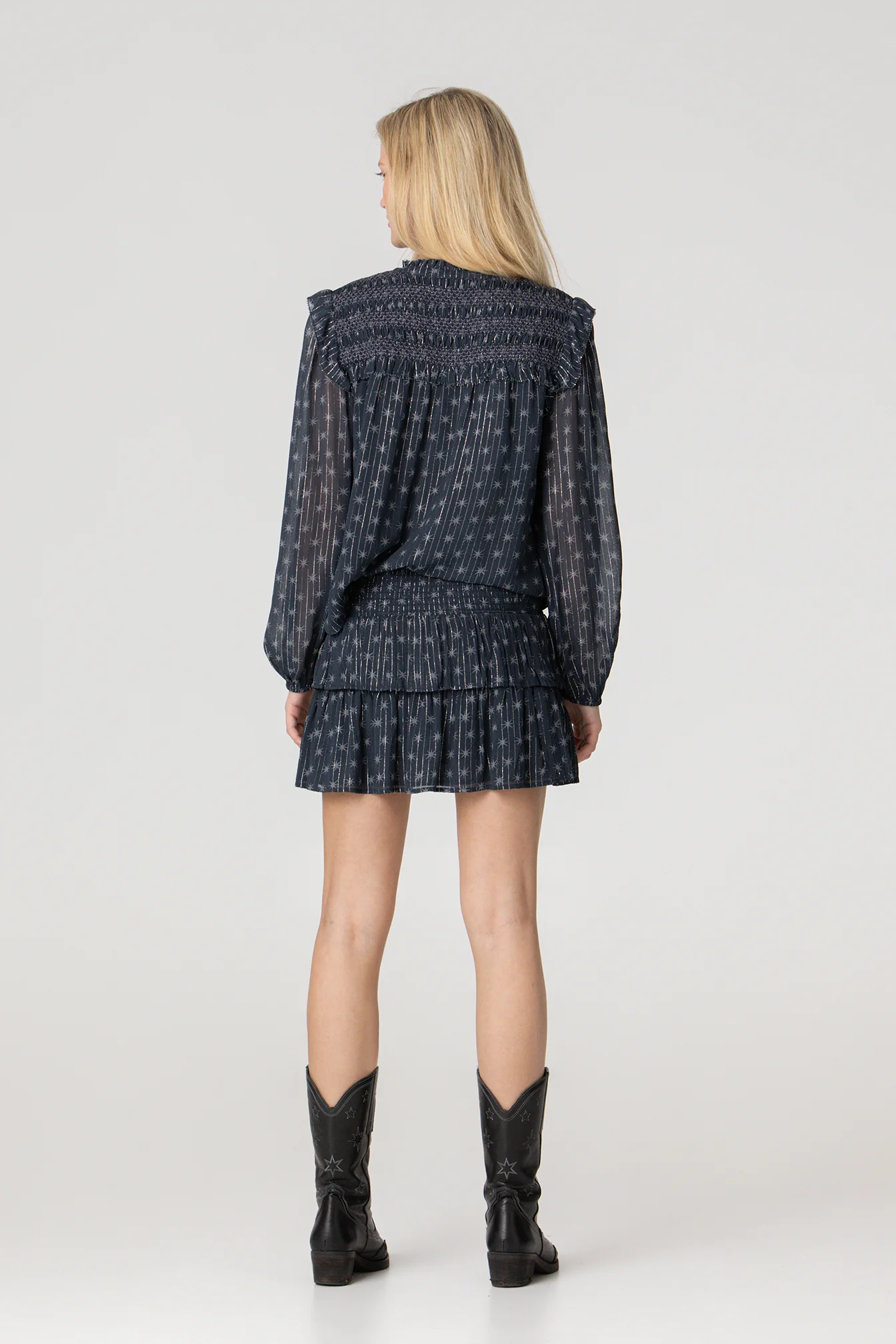 FALDA MINI FRUNCIDA - Imagen 3