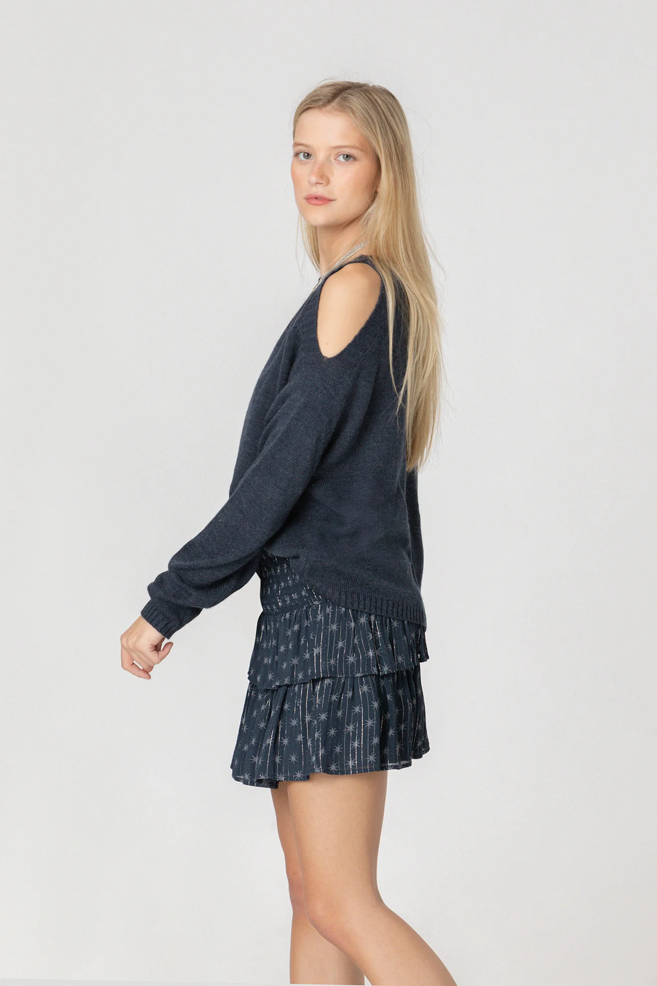 FALDA MINI FRUNCIDA - Imagen 9